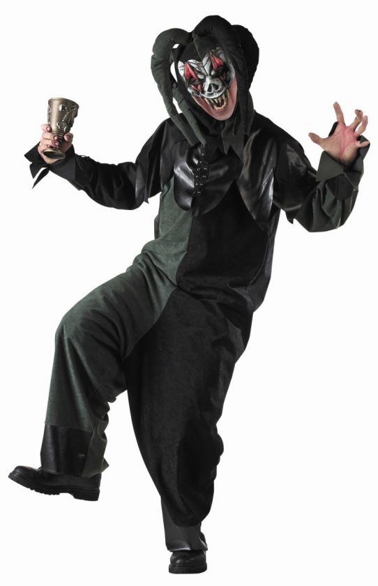 Thy Evil Court Wicked Medieval Jester Adult Costume  