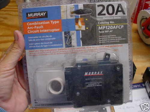 NEW Sealed MURRAY Arc Fault Breaker Interrupter 20A  