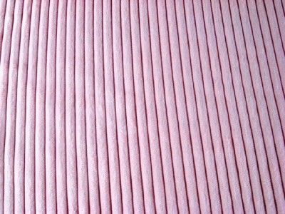 MINKY FABRIC BABY PINK RIBBED KNIT CORDUROY CUDDLE CHENILLE SEW 60 