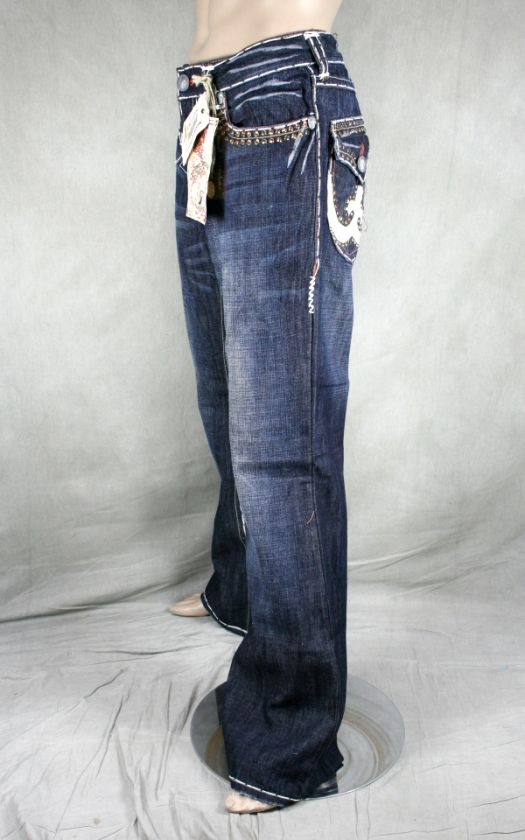Laguna Beach Jeans Mens MANHATTAN 2G Amber bootcut  