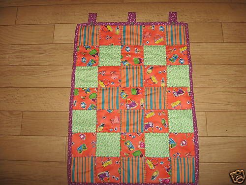 FASHION INSPIRED~HANDMADE~QUILT~CANDLE MAT~WALL HANGING  