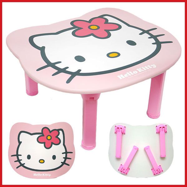 Sanrio Hello Kitty Folded Wooden TABLE Accent/Play Room  
