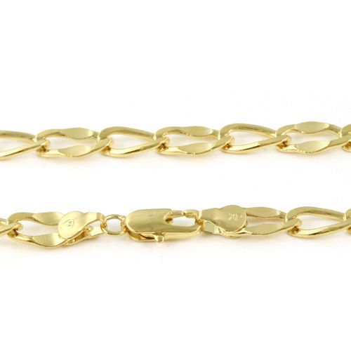 Long Men 24K yellow Gold Filled GF Chain Necklace 31  