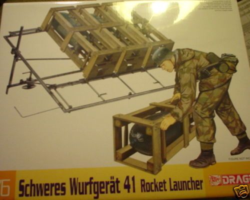 DRAGON 1/6 GERMAN SCHWERES WURFGERAT 41 ROCKET LAUNCHER KIT  