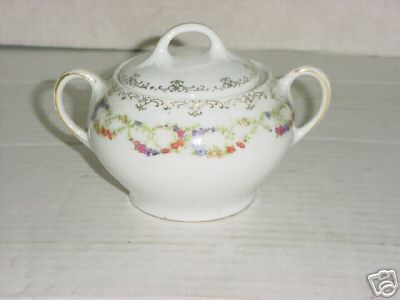 Vintage Fine China SUGAR BOWL Made in Germany  