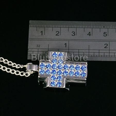   Necklace Jewelry USB 2.0 Flash Memory Pen Drive Real Capacity  