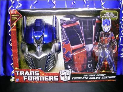 Transformers Optimus Prime Costume with Mask Childs Size Medium NIB 