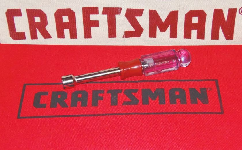 Craftsman Nutdriver Nut Driver Socket Wrench SAE Tool Screwdriver In 